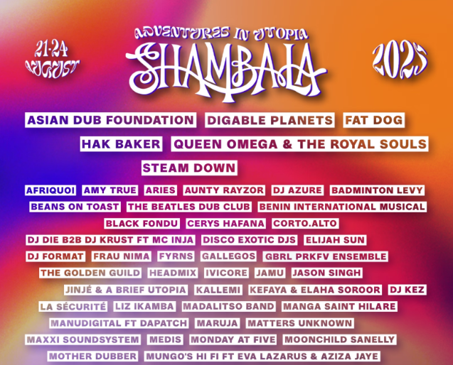shambala lineup